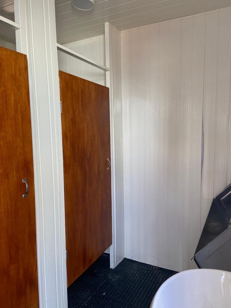 Interior del baño modular sexado Rapitainer - Duchas y sanitarios